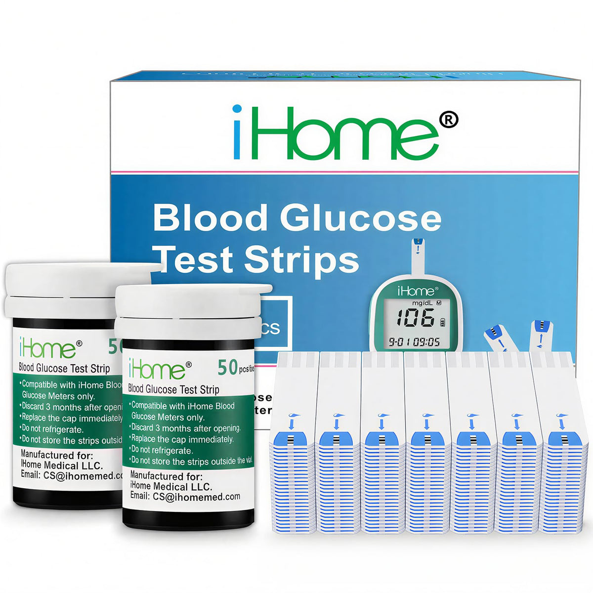 Glucose Test Strips 100 Count H693091