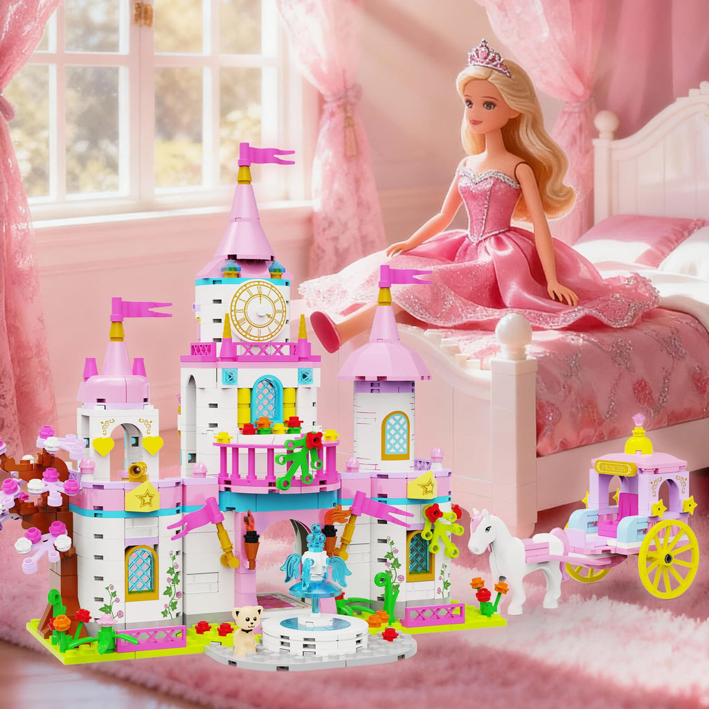 Princess Castle Building Blocks Set 634PCS J328