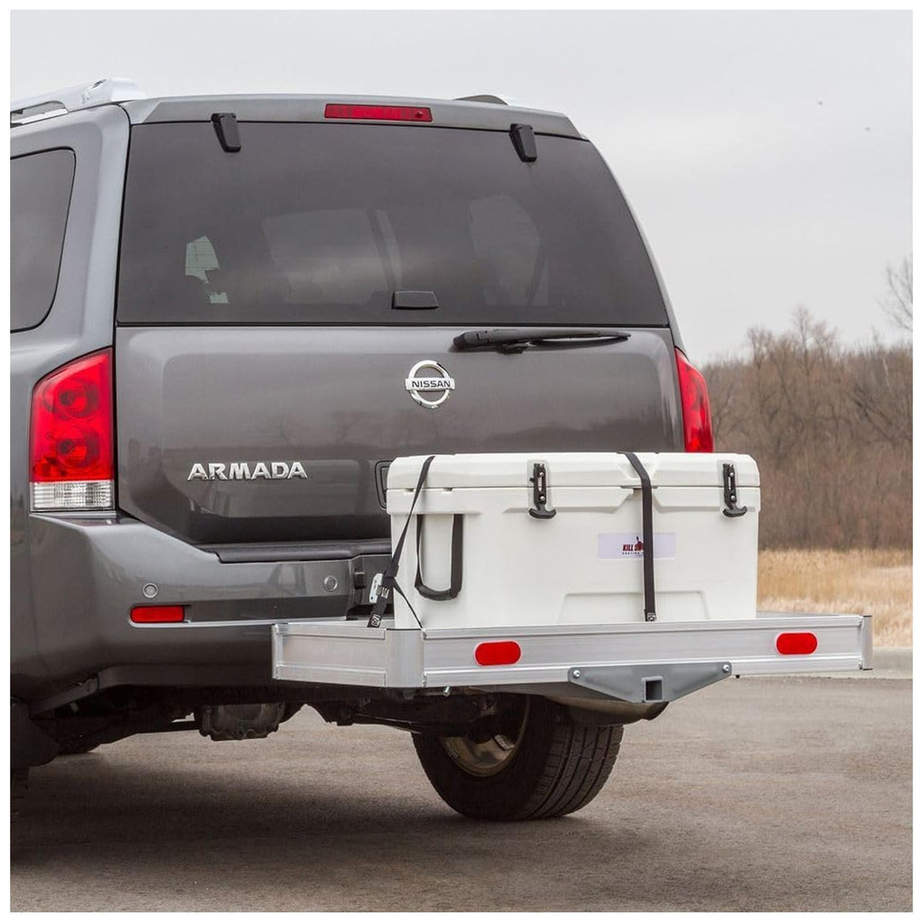 Aluminum Hitch Cargo Carrier Tray 550 lb Capacity N11650