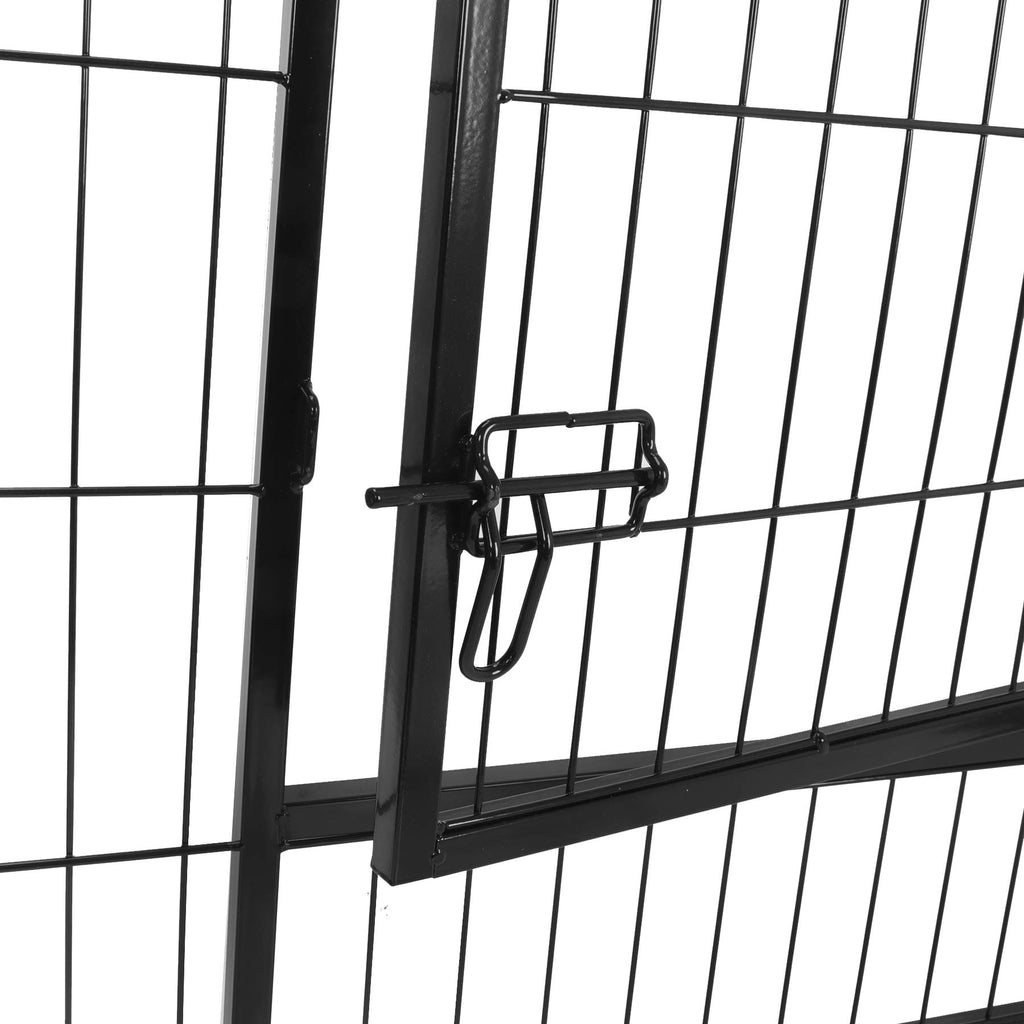 24 Inch 16 Panels Metal Dog Playpen U9624