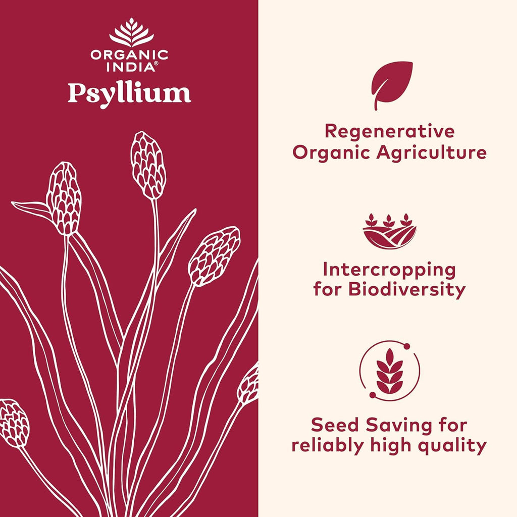Whole Psyllium Husk Powder Organic Vegan 12 oz Z177590