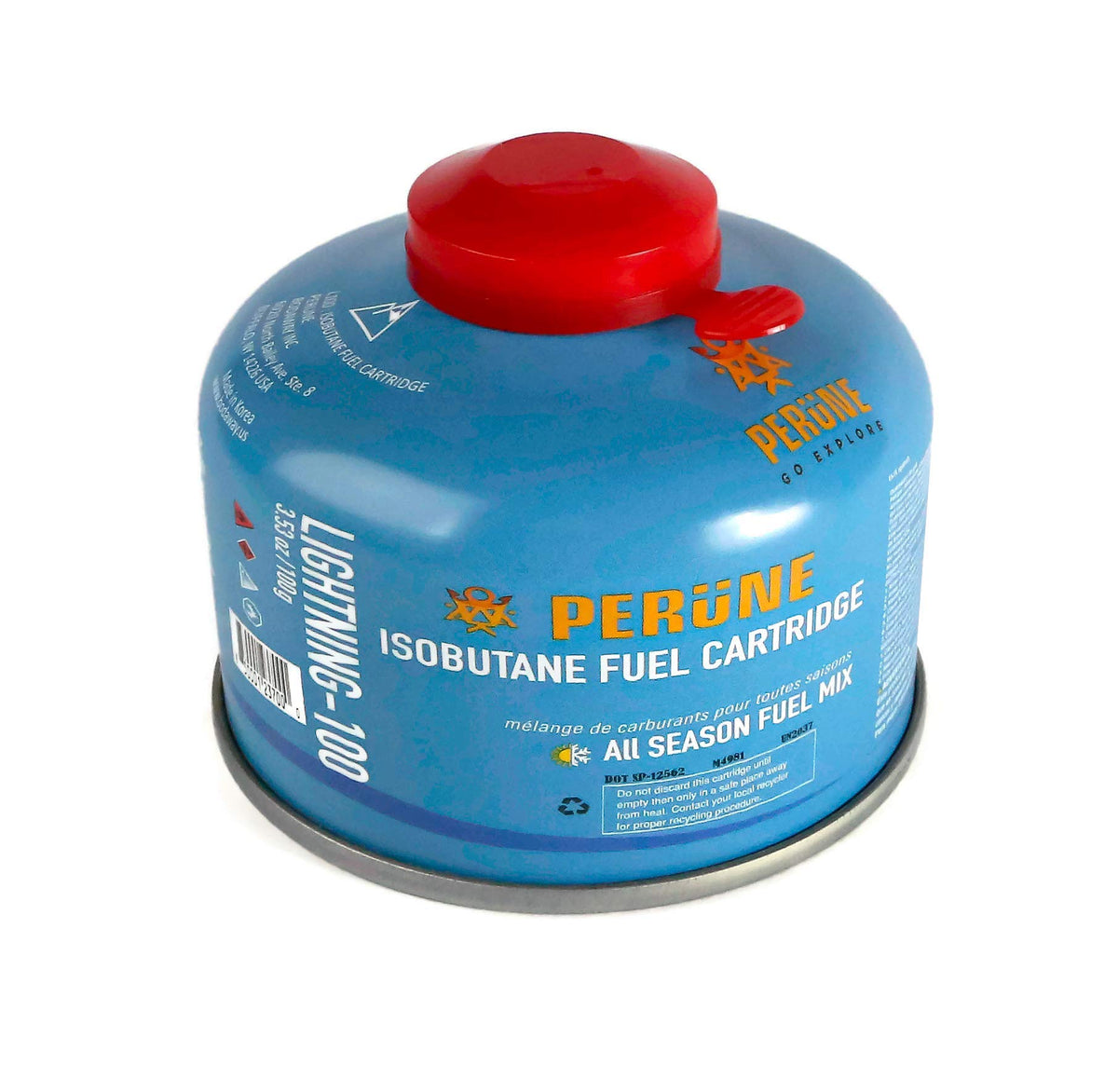 Iso-Butane Camping Fuel Gas Canister 100gram E837