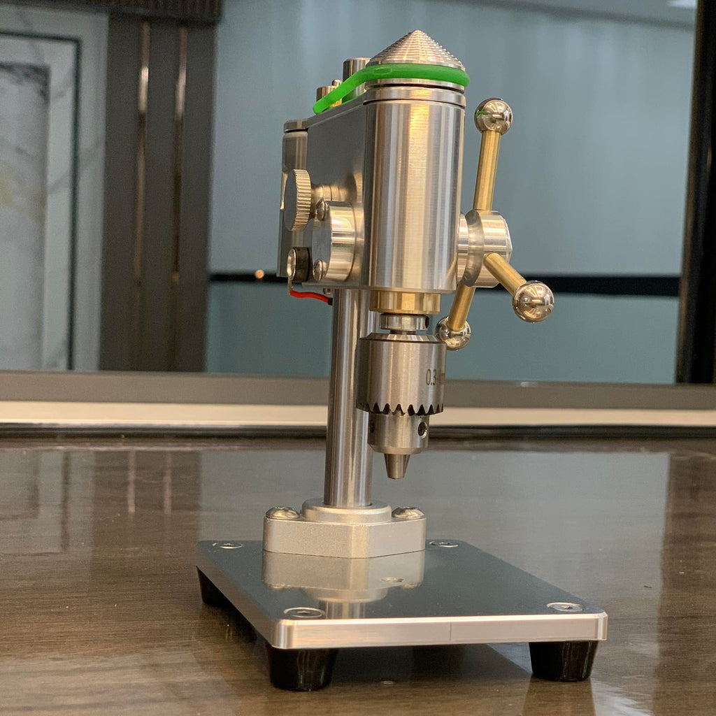 Mini Benchtop Drill Press, Speed Adjustable, 0.3-4mm I870