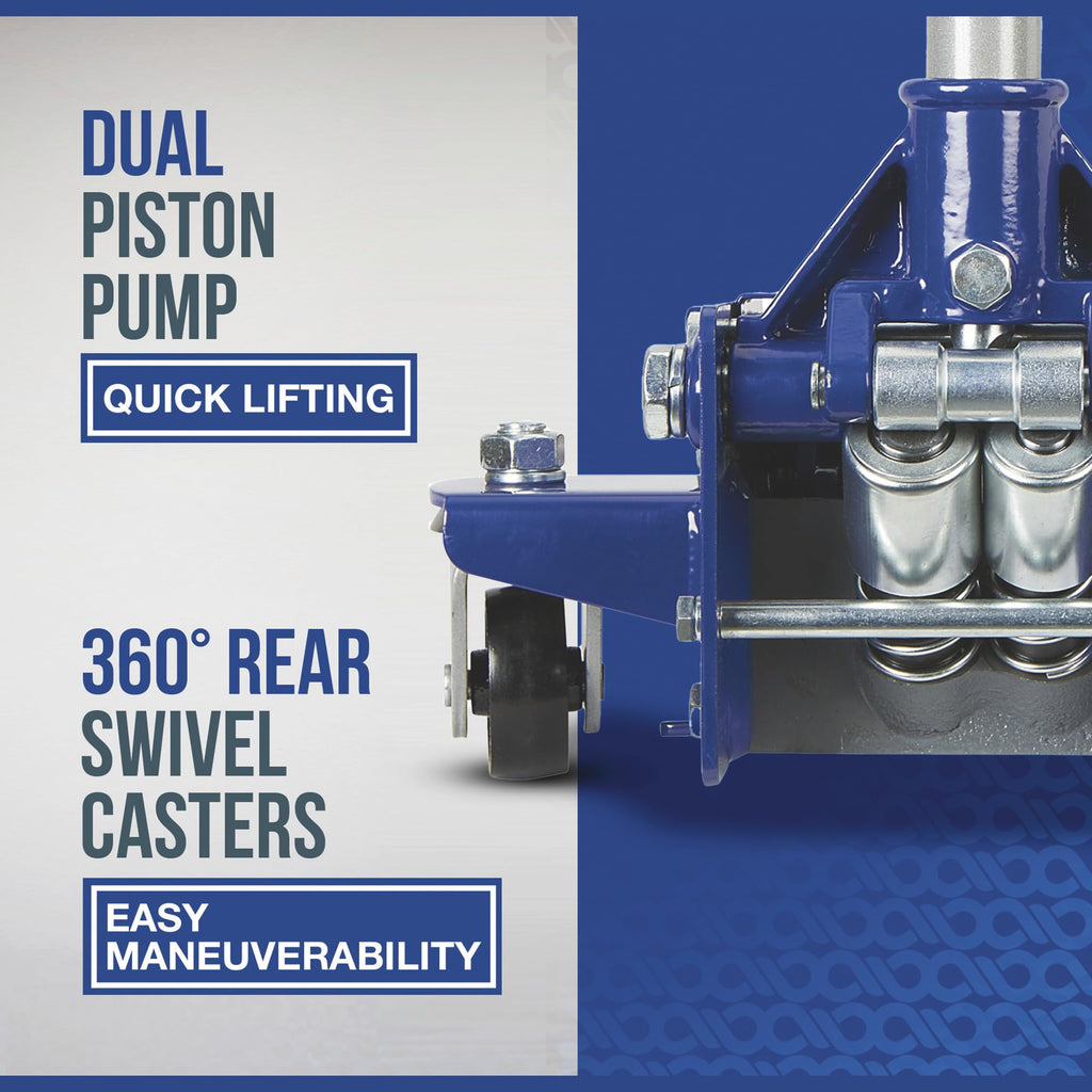 3-Ton Capacity Low-Profile Service Floor Jack I41469