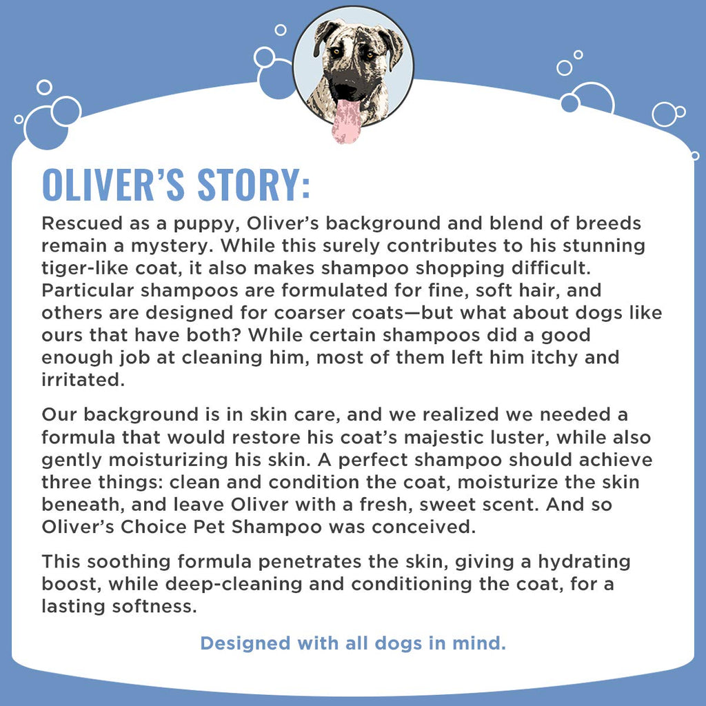 Oatmeal Aloe Shea Butter Dog Shampoo 14 fl. oz Y8953