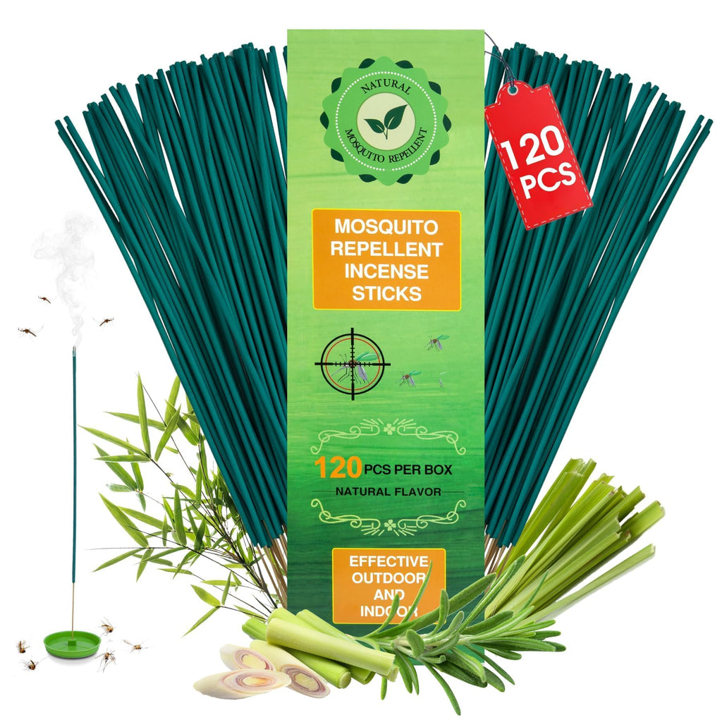 120 Pcs Citronella Oil Incense Sticks V968170