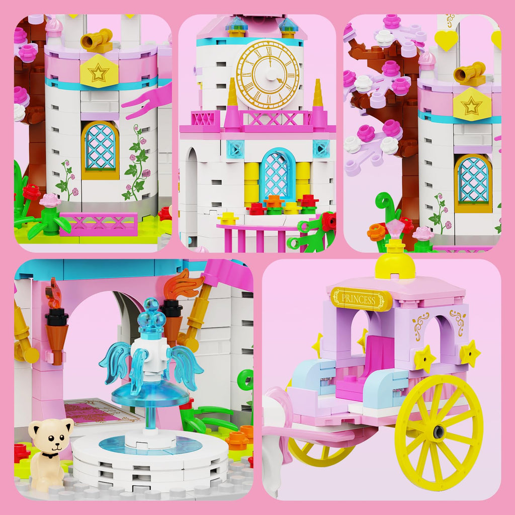 Princess Castle Building Blocks Set 634PCS J328