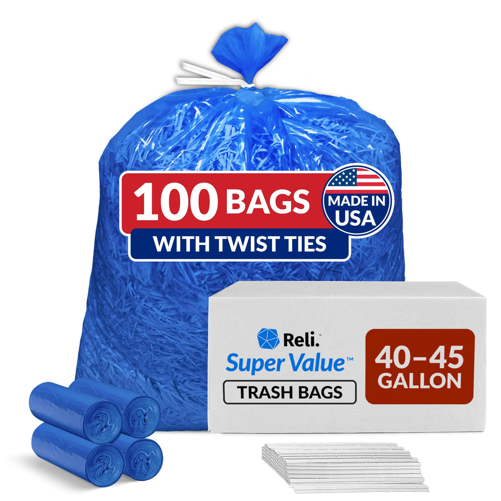 40-45 Gallon Heavy Duty Trash Bags M69199