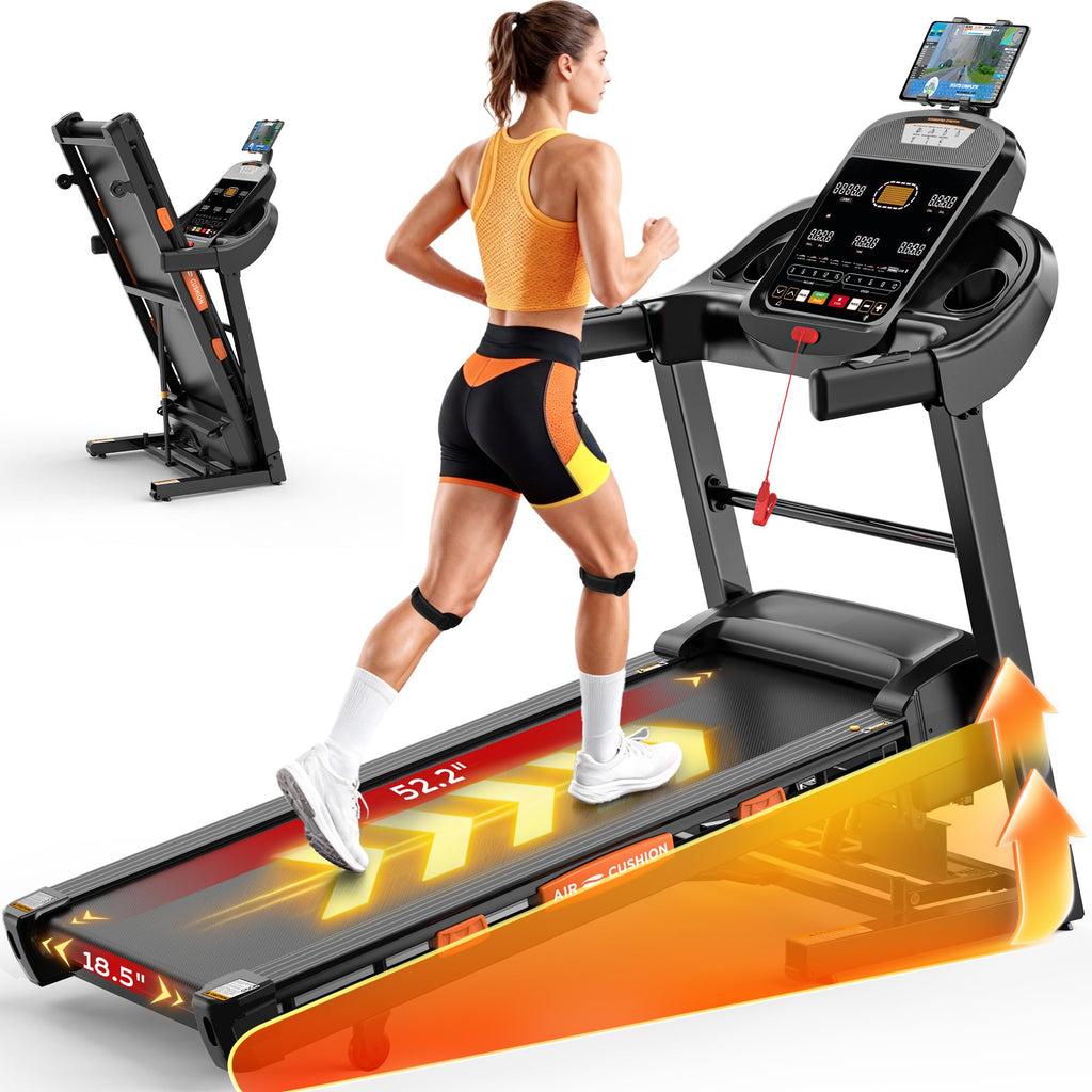Foldable Treadmill with 18.5" Wide Belt X3345