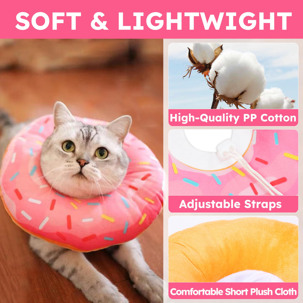 Soft Adjustable Cat Recovery Cone Collar K703024