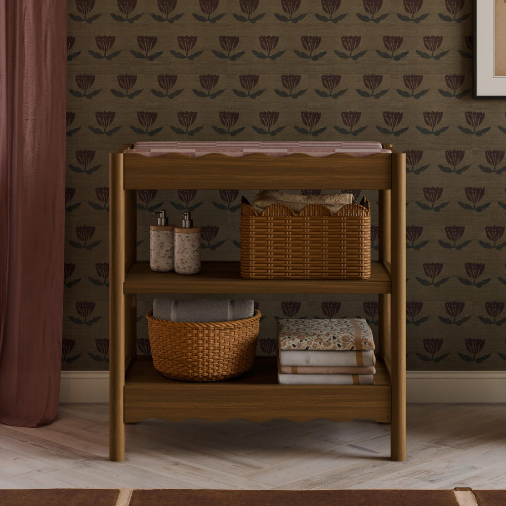 Changing Table in Natural Walnut E6759