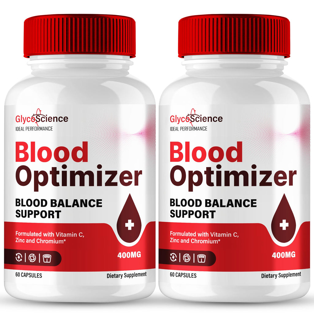Blood Optimizer Capsules Supplement Pills 2 Pack B345