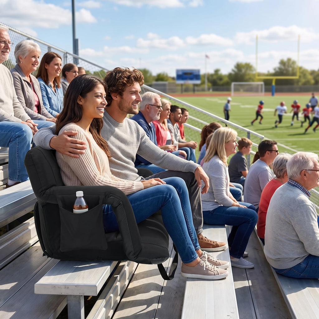 25in 2Pack Extra Thick Stadium Seat with Back Support I648595