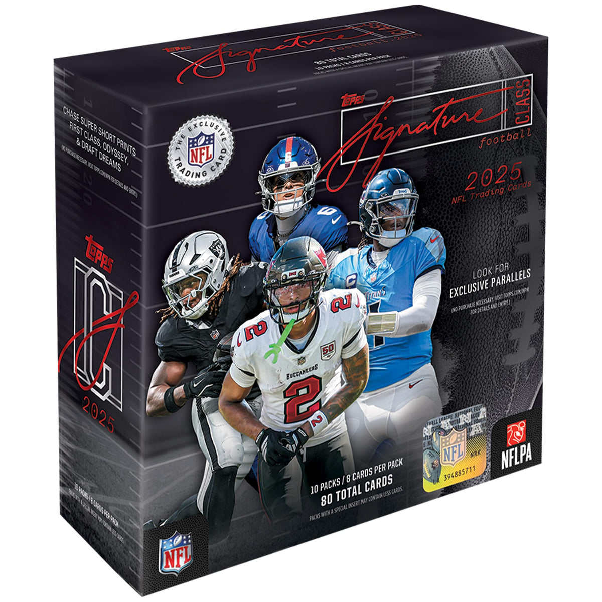 2025 NFL Signature Class Football Mega Box U80945