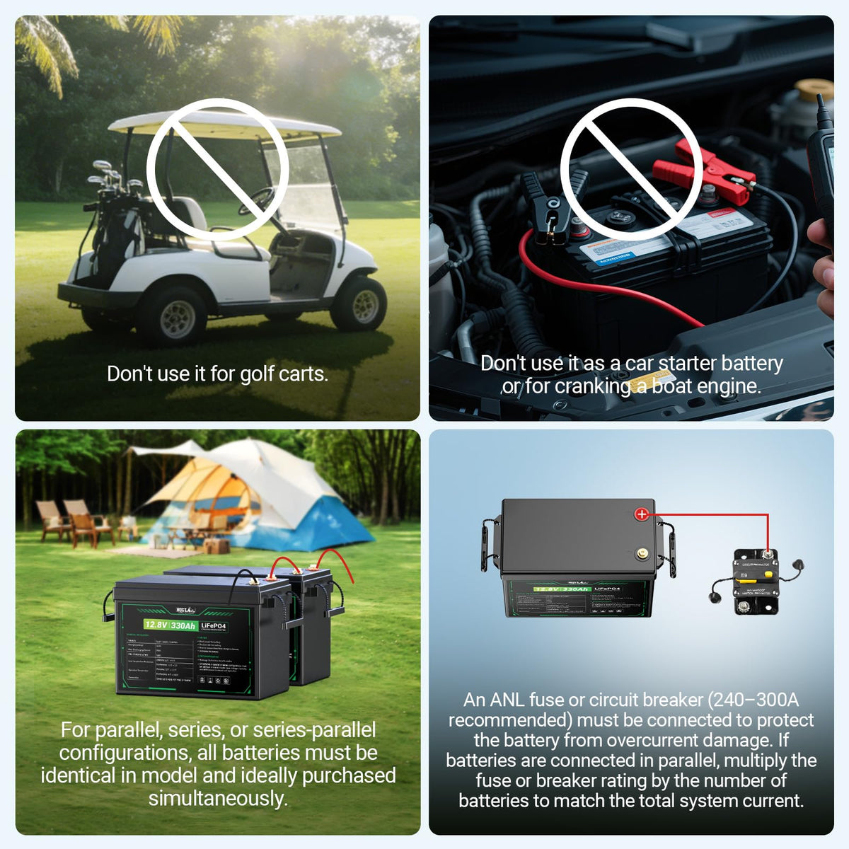 12V 300Ah Mini LiFePO4 Battery V180446