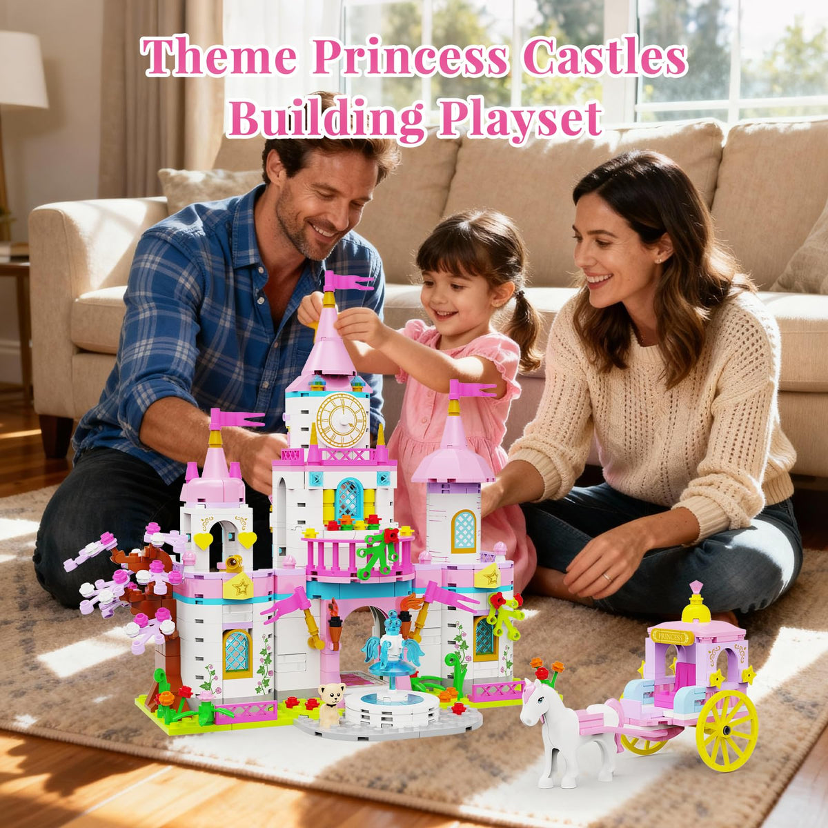 Princess Castle Building Blocks Set 634PCS J328