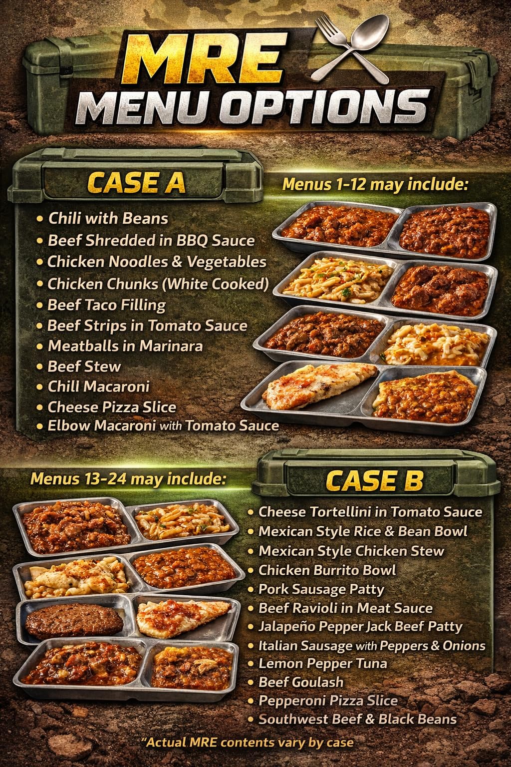 Ready-to-Eat Emergency Meals 2-Pack B2863