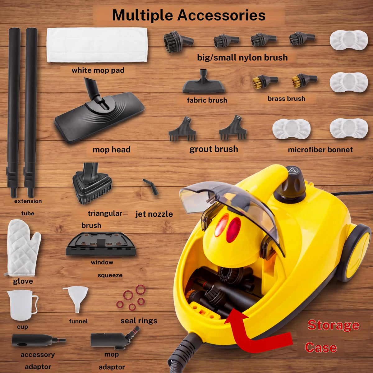 Heavy Duty Steam Cleaner 2L Tank G141