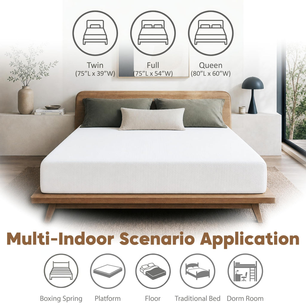 6 Inch Memory Foam Twin Mattress T34297