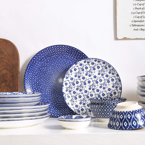 10 inch Porcelain Dinner Plates + 12-Pieces Dinnerware Sets V426019