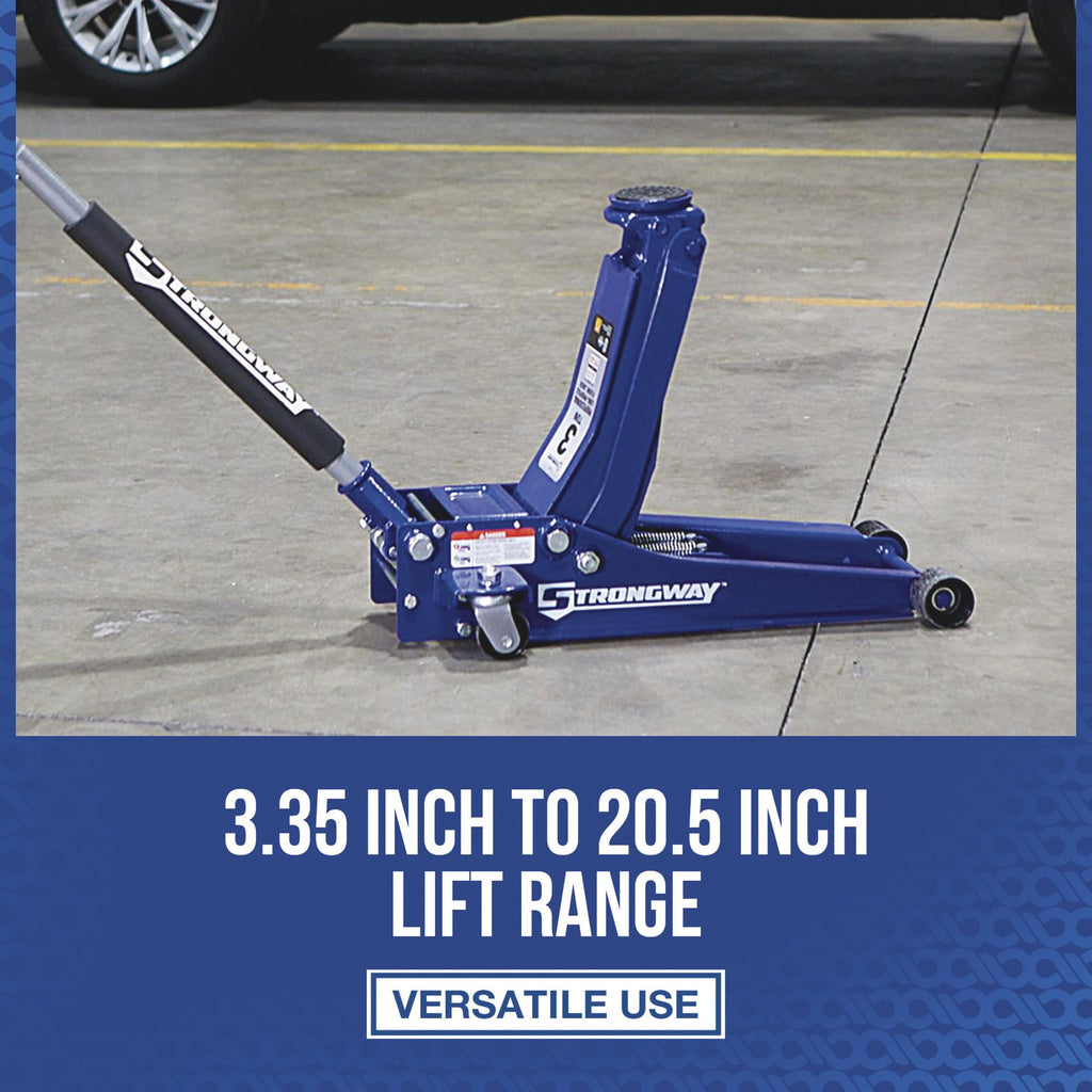 3-Ton Capacity Low-Profile Service Floor Jack I41469