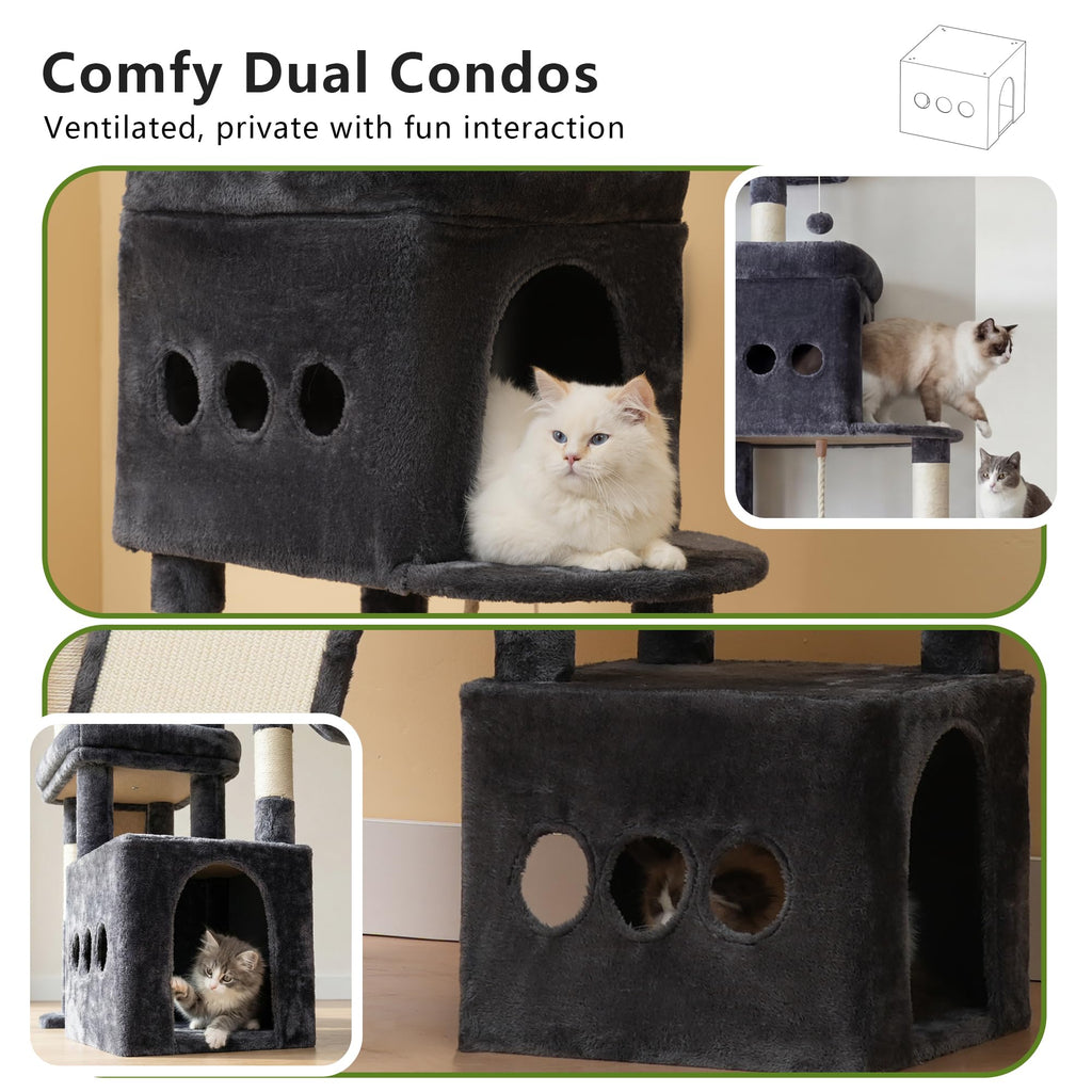 72.4-Inch Anti-Tip Cat Tree S781