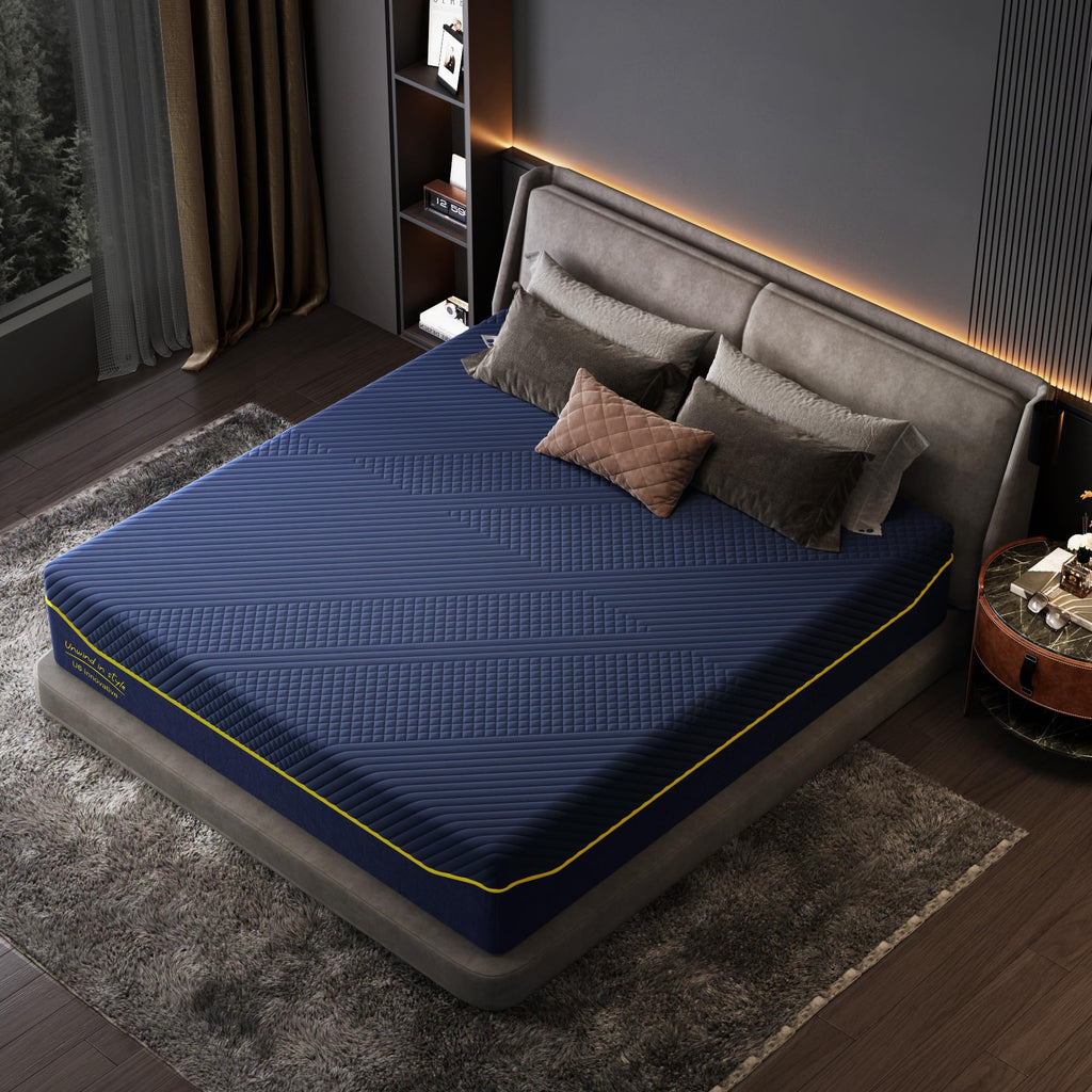 Twin 10 Inch Gel Infused Memory Foam Mattress Z8740