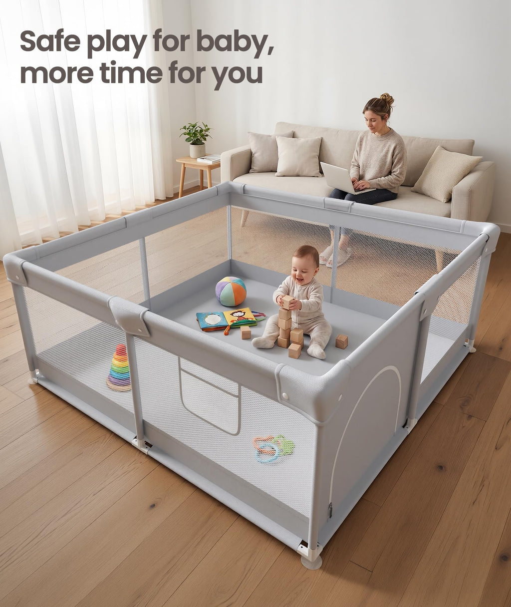 Baby Playpen with Door J307839
