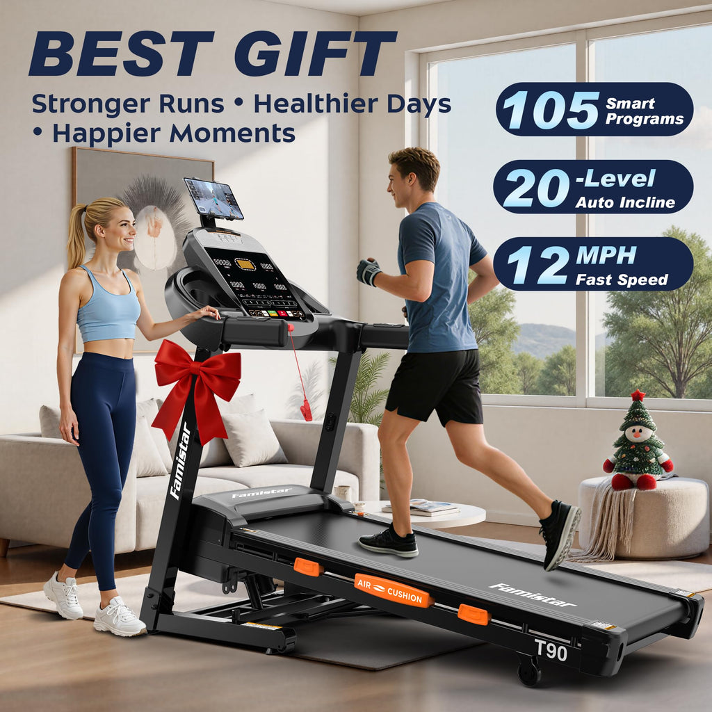 Foldable Treadmill with 18.5" Wide Belt X3345