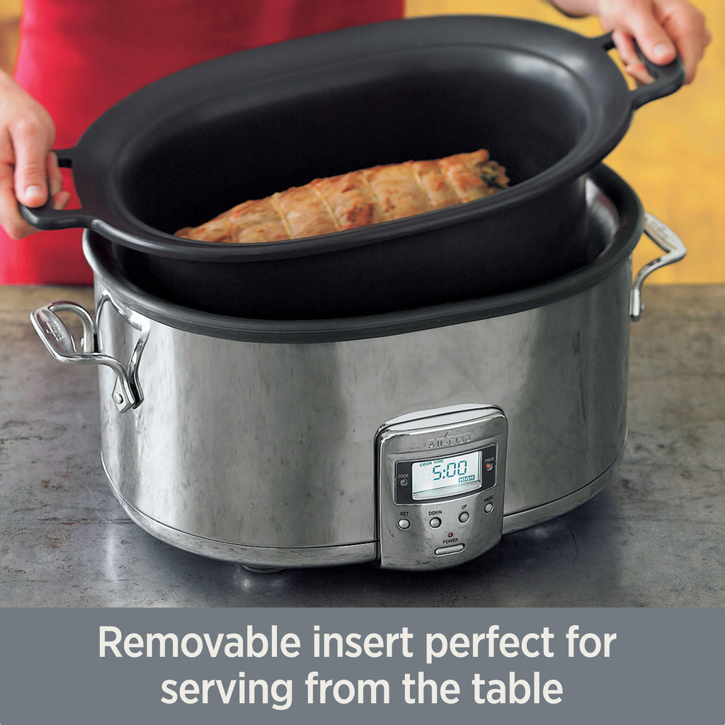 Stainless Steel Electric Slow Cooker 7-Quart H4526