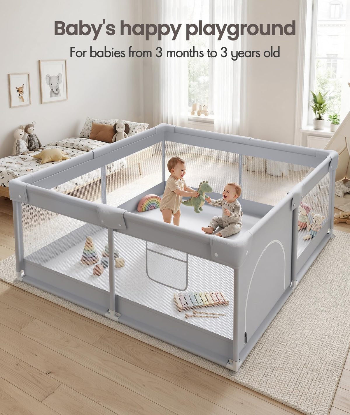 Baby Playpen with Door J307839
