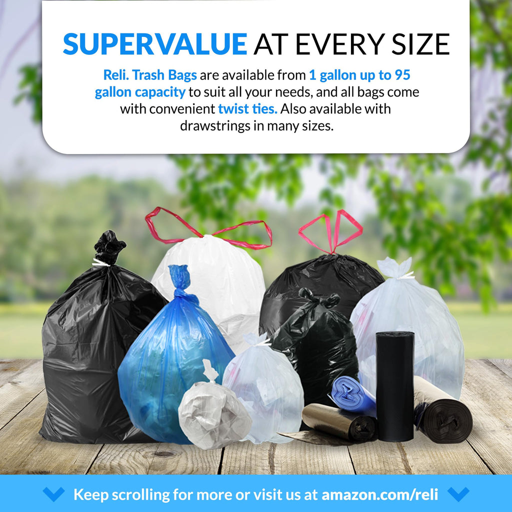 40-45 Gallon Heavy Duty Trash Bags M69199