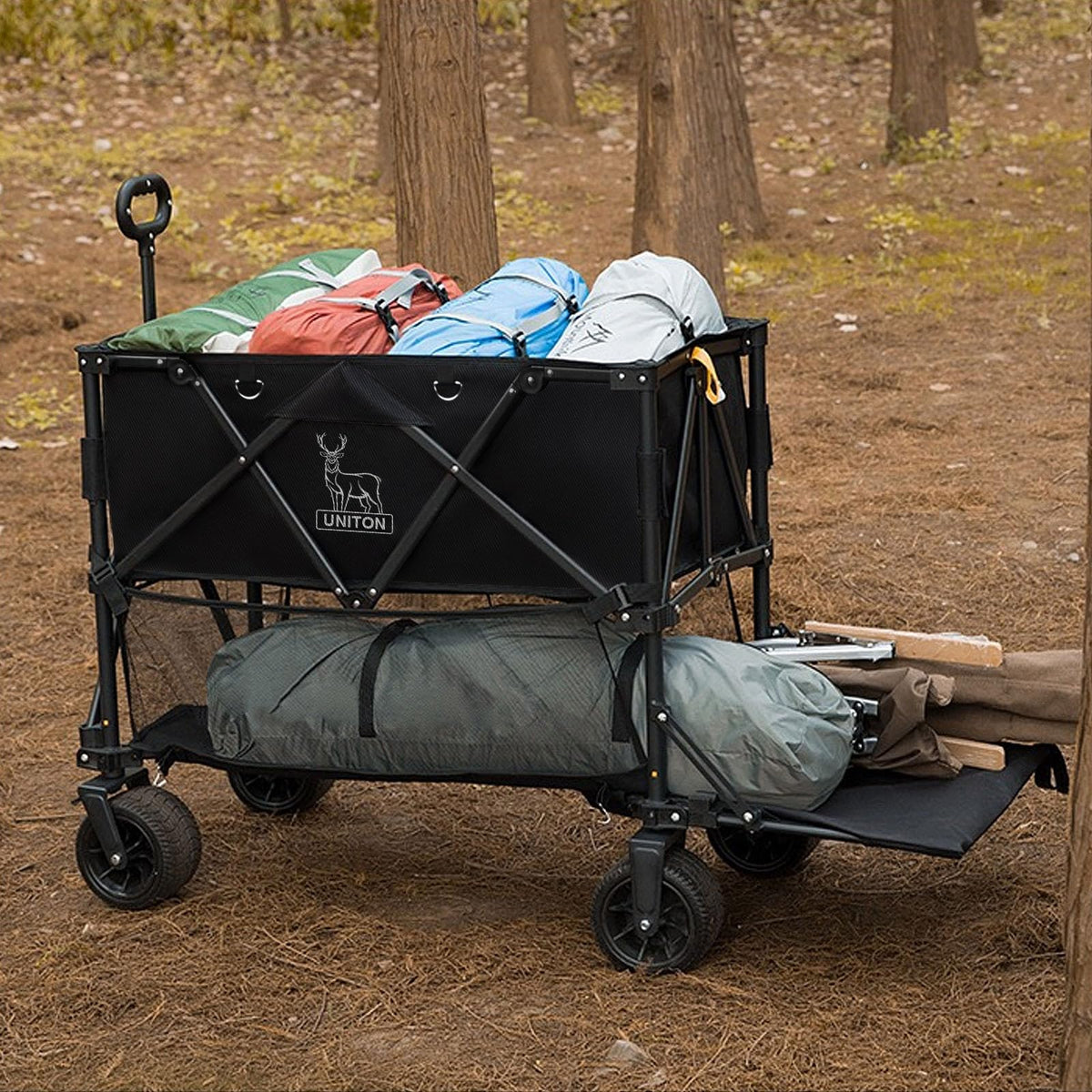 600lb Capacity 400L Collapsible Wagon M351987