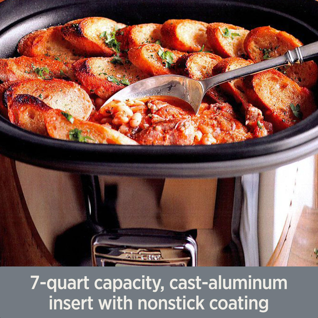 Stainless Steel Electric Slow Cooker 7-Quart H4526