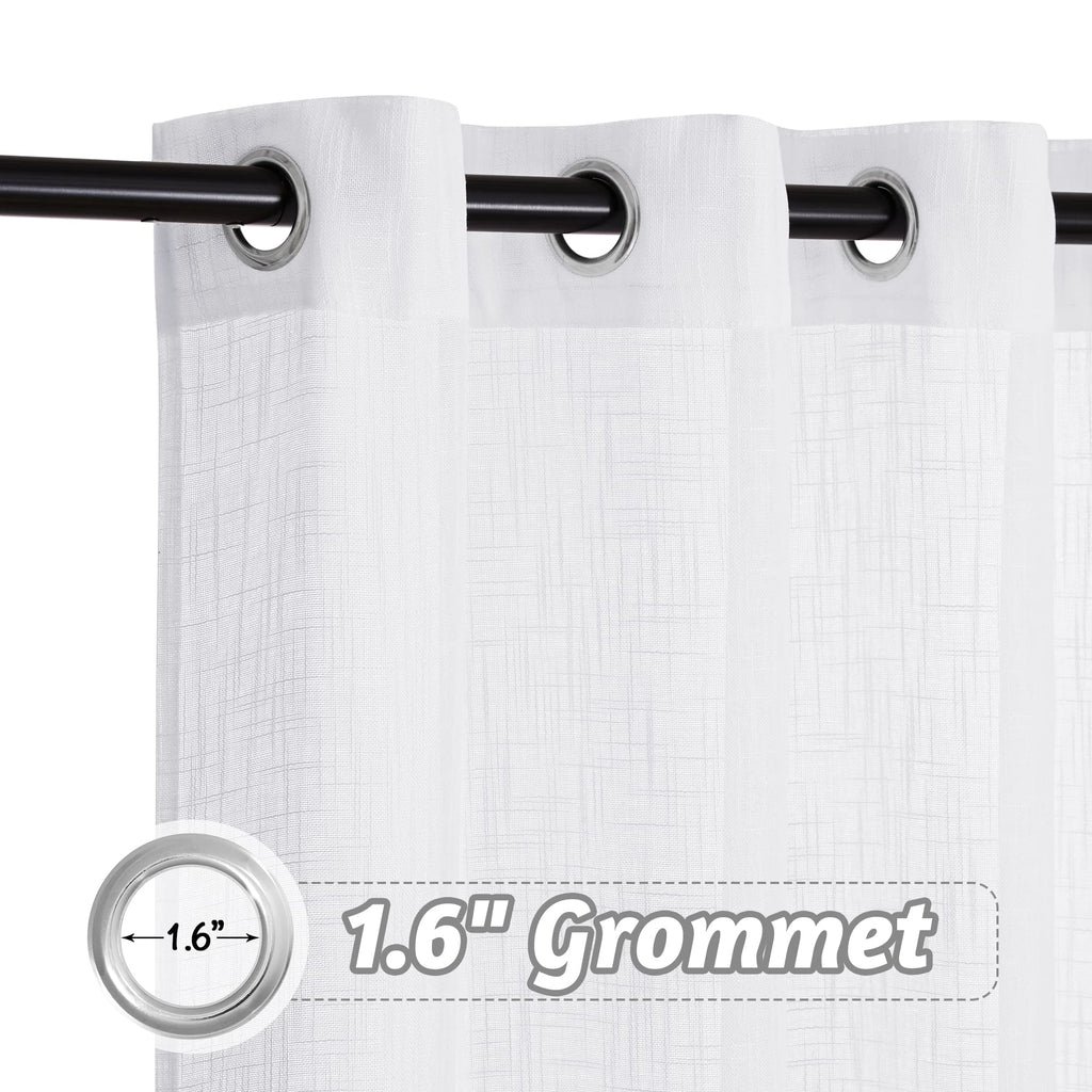Extra Wide Sheer Curtains L1353