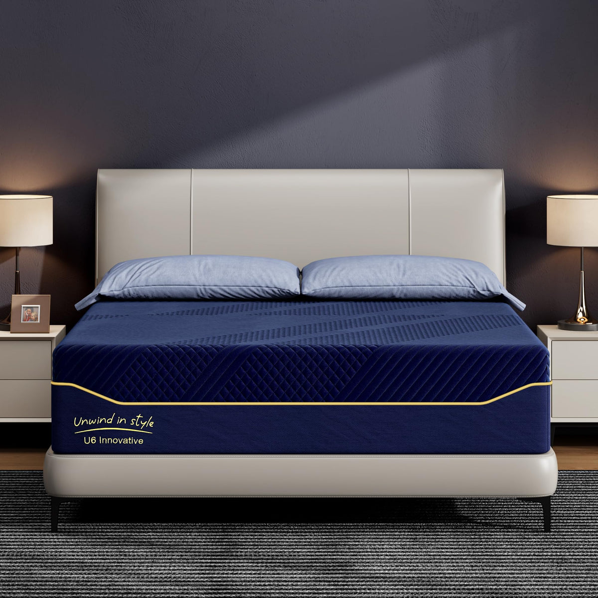 Twin 10 Inch Gel Infused Memory Foam Mattress Z8740