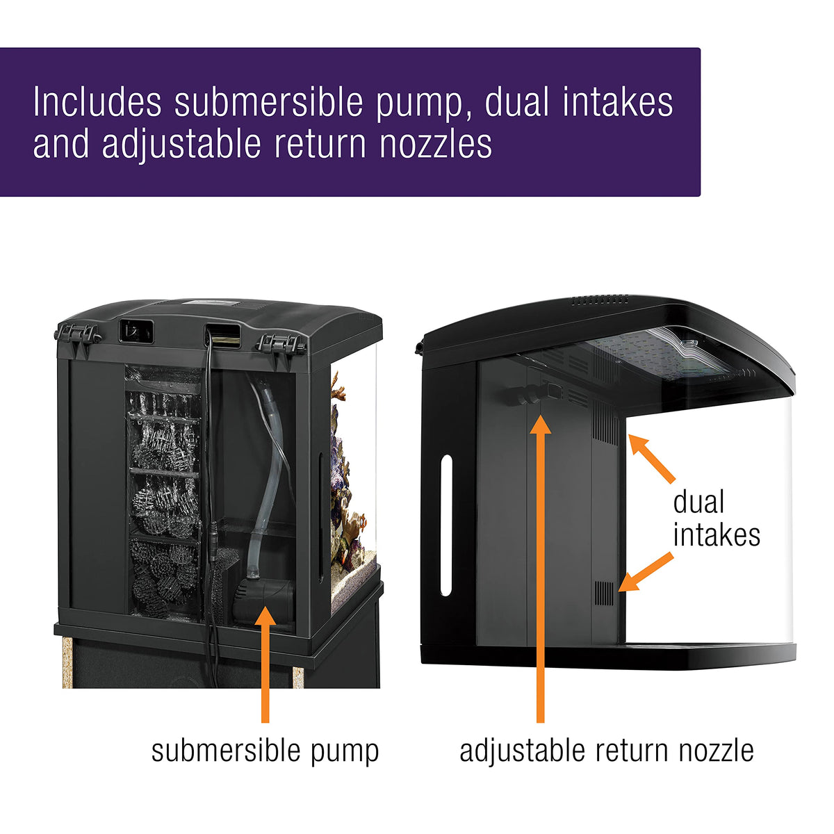 16 Gallon Aquarium Starter Kit E904647