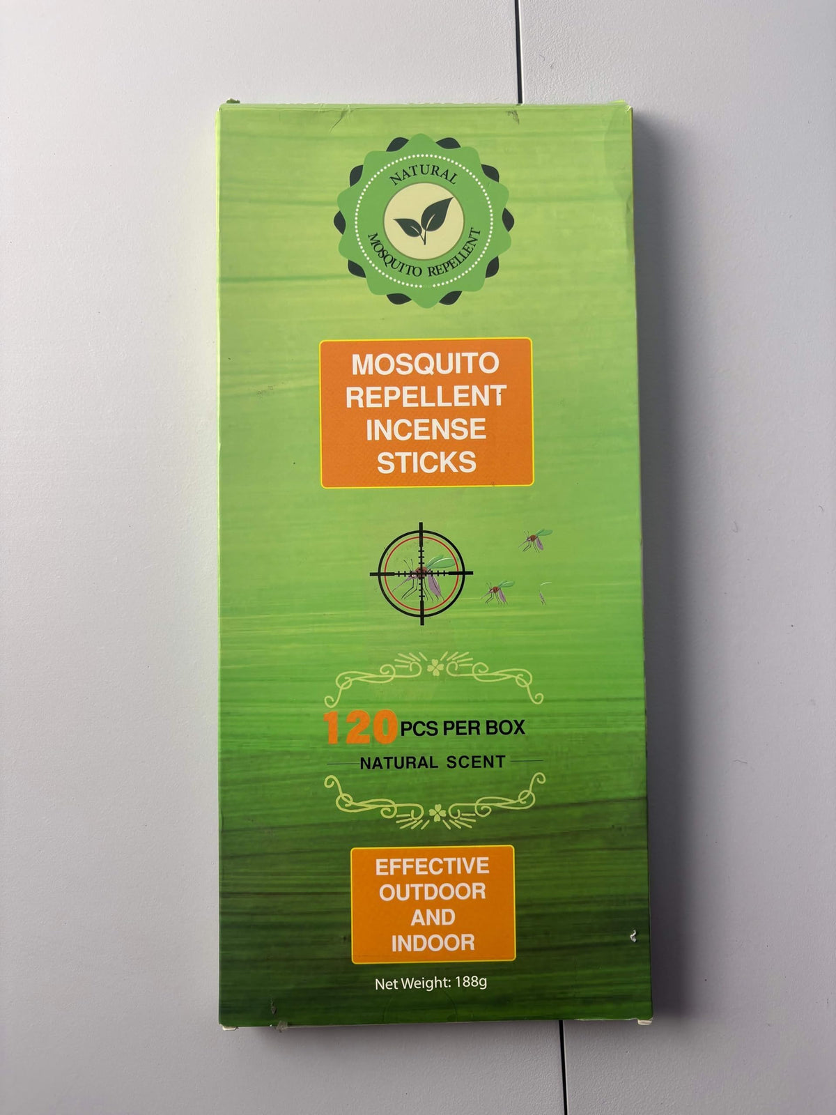 120 Pcs Citronella Oil Incense Sticks V968170