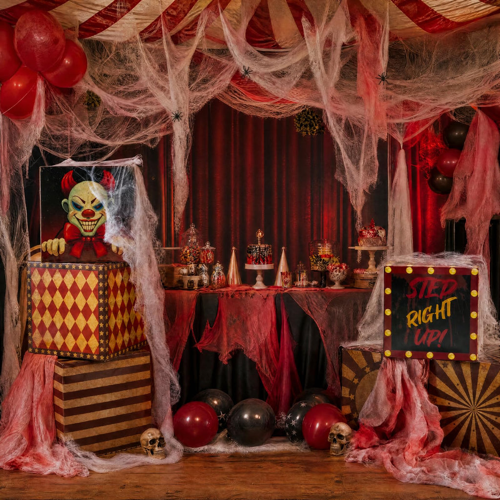 8 Pcs Halloween Clown Box Z75581