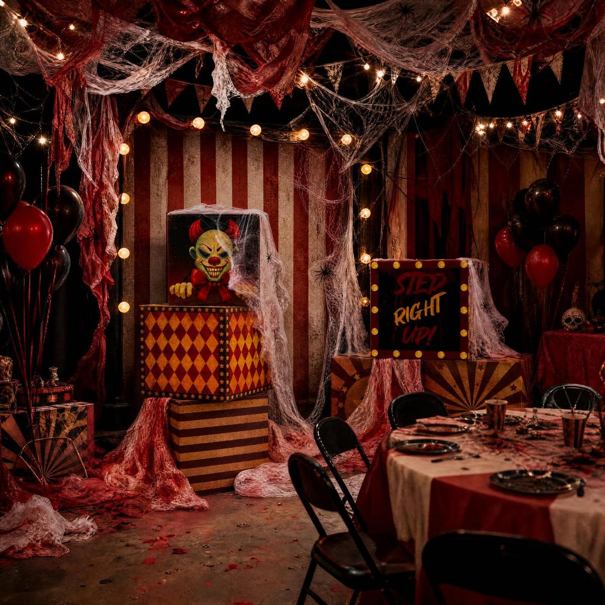 8 Pcs Halloween Clown Box Z75581