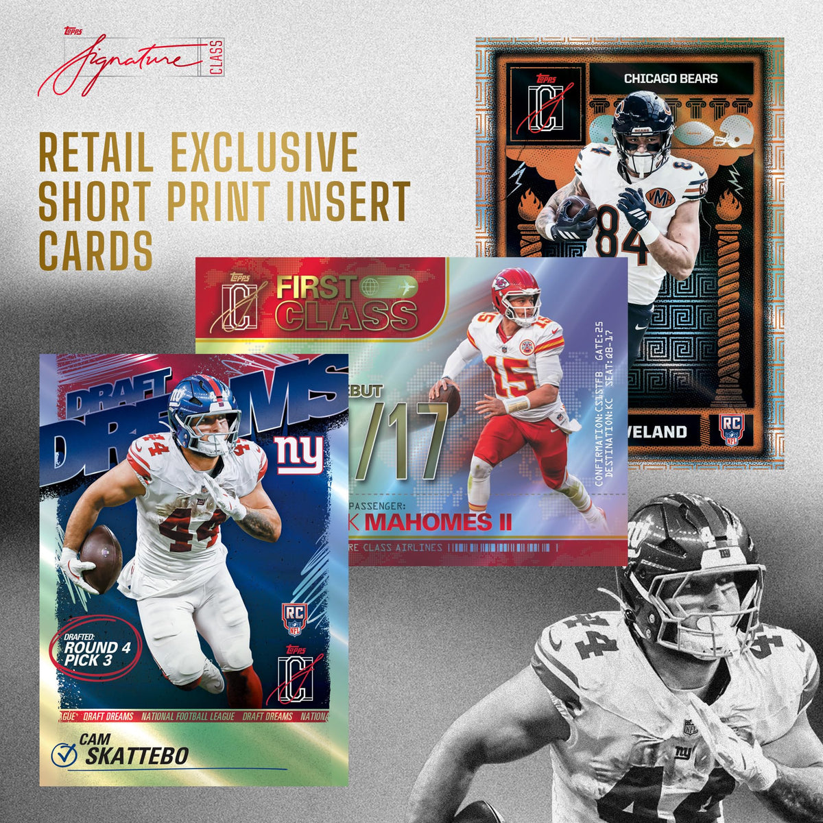 2025 NFL Signature Class Football Mega Box U80945