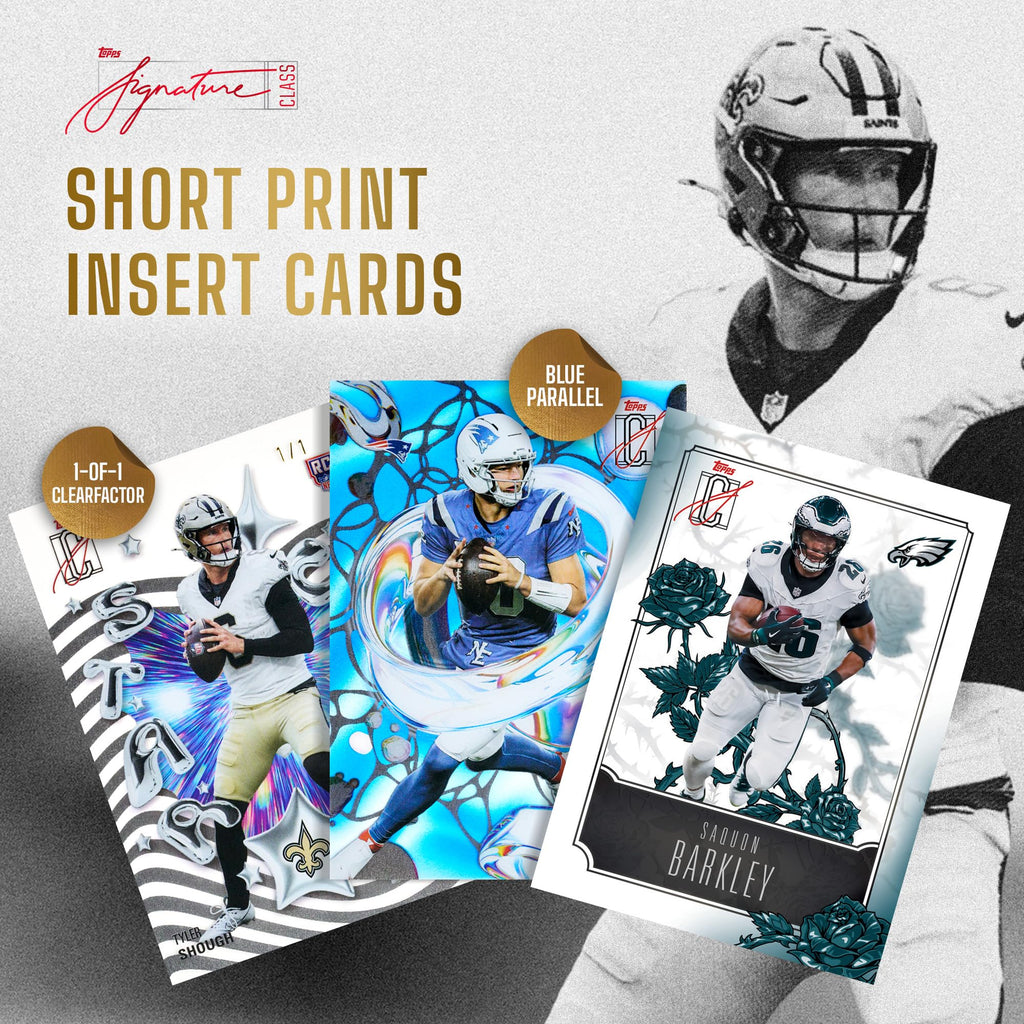 2025 NFL Signature Class Football Mega Box U80945