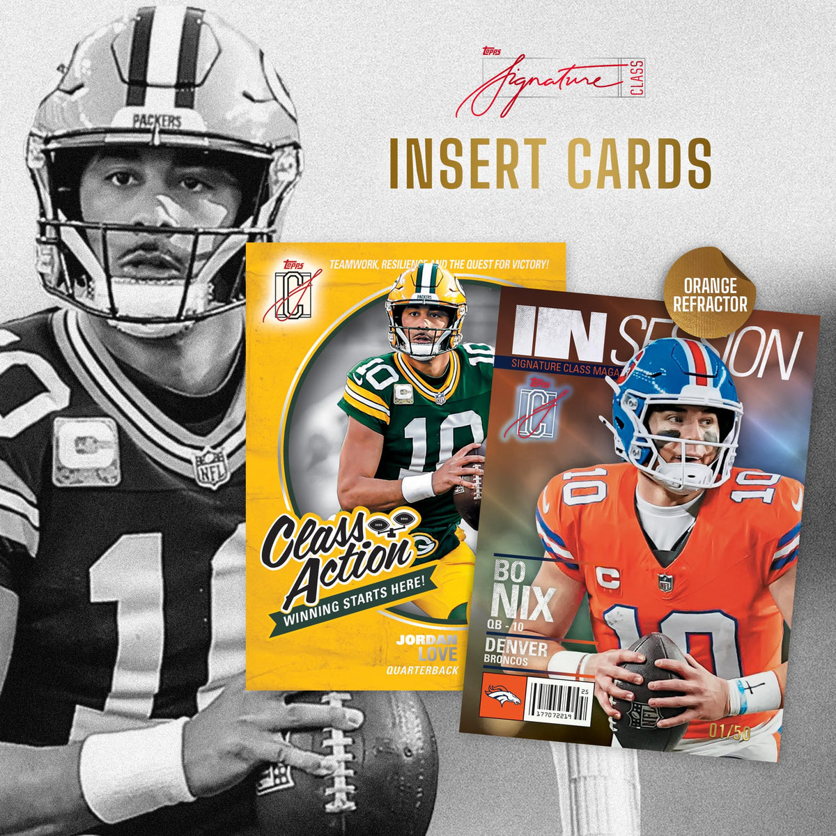 2025 NFL Signature Class Football Mega Box U80945