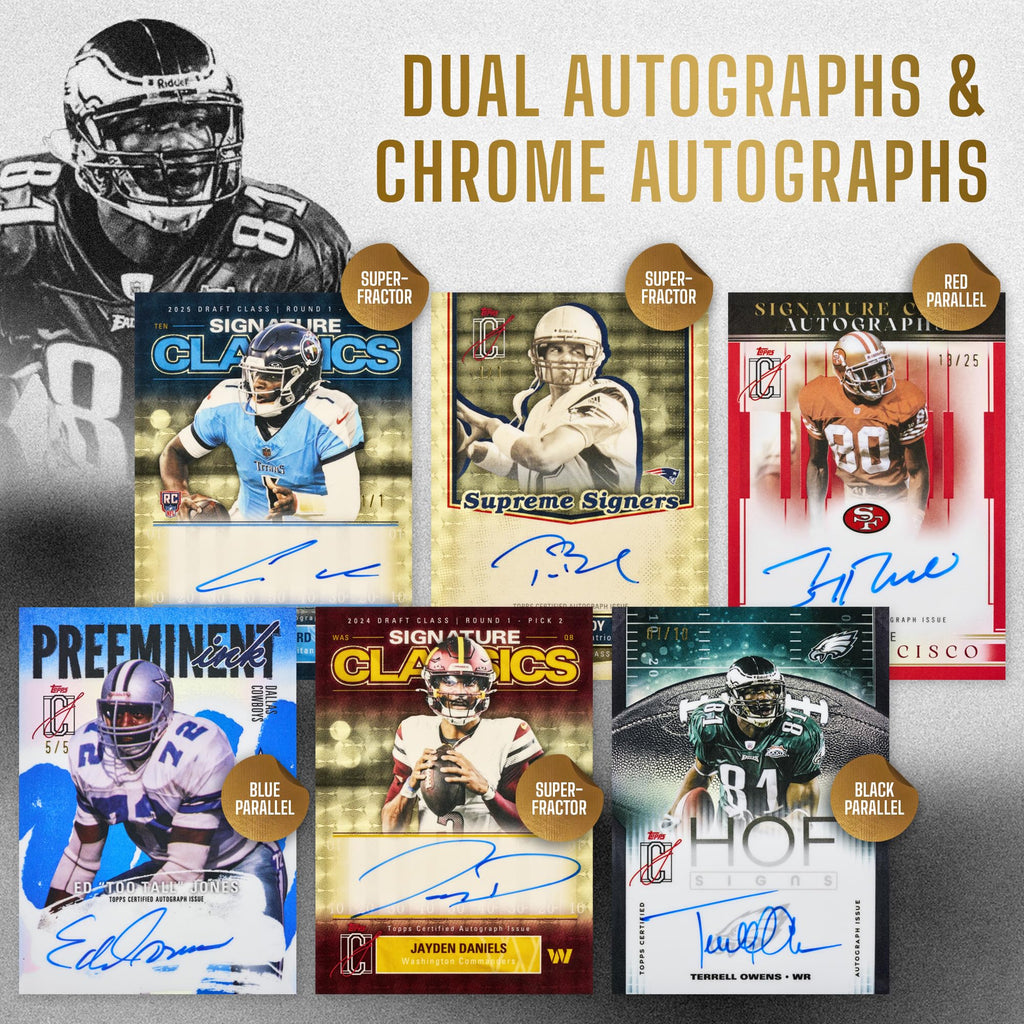 2025 NFL Signature Class Football Mega Box U80945
