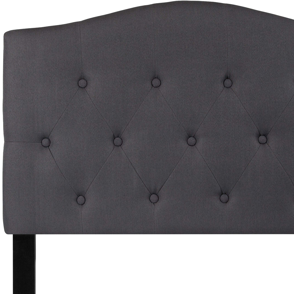 Twin Tufted Fabric Headboard L517